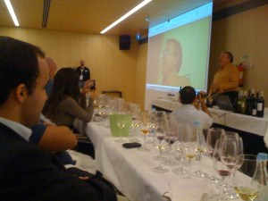  Charles Metcalf tasting at European Wine Bloggers Conference
