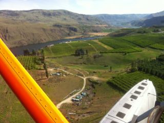 Lake Chelan seaplane view